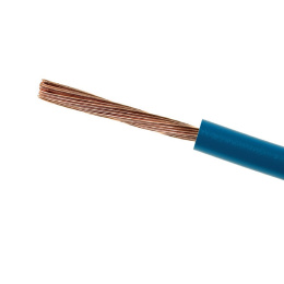 Przewód kabel linka miedziany okrągły 1x2,5 (LgY) 450/750V niebieski
