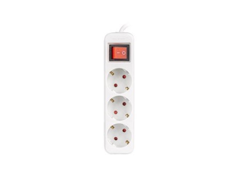 LISTWA PRZEDŁUŻACZ LANBERG 1.5M 3X 230V SCHUKO Z WYŁĄCZNIKIEM KABEL WYKONANY Z PEŁNEJ MIEDZI BIAŁA LISTWA PRZEDŁUŻACZ LANBERG 1.5M 3X 230V SCHUKO Z WYŁĄCZNIKIEM KABEL WYKONANY Z PEŁNEJ MIEDZI BIAŁA
