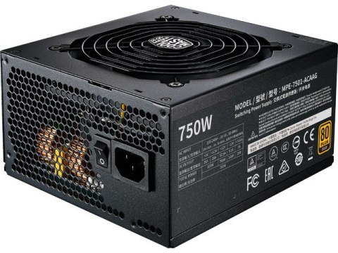 ZASILACZ COOLER MASTER MWE GOLD-V2 750W MODULARNY 80+ GOLD