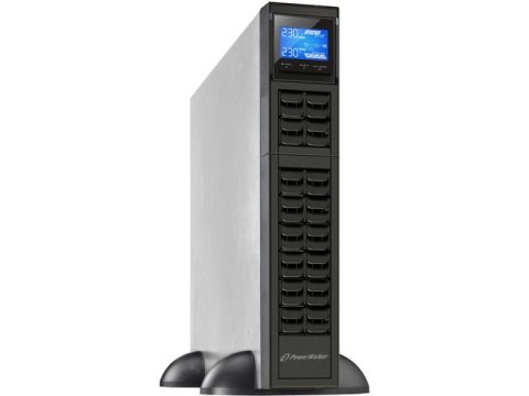 UPS RACK 19" POWERWALKER ON-LINE 2000VA CRS, 4X IEC C13, USB/RS-232, LCD, TOWER, 6A CHARGER