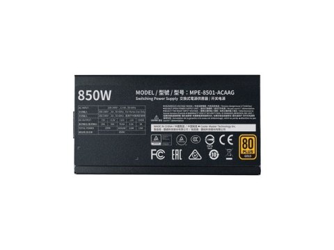 ZASILACZ COOLER MASTER MWE GOLD-V2 850W MODULARNY 80+ GOLD