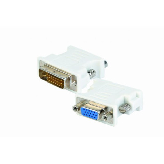 Cablexpert adapter, przejście z DVI -I wtyk (24+5) dual link na VGA gniazdo