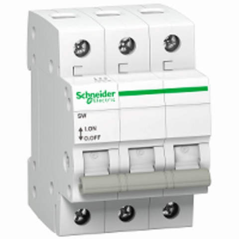 Schneider rozłącznik modułowy 3P 63A 415V rozłącznik izolacyjny SW-63 3-biegunowy