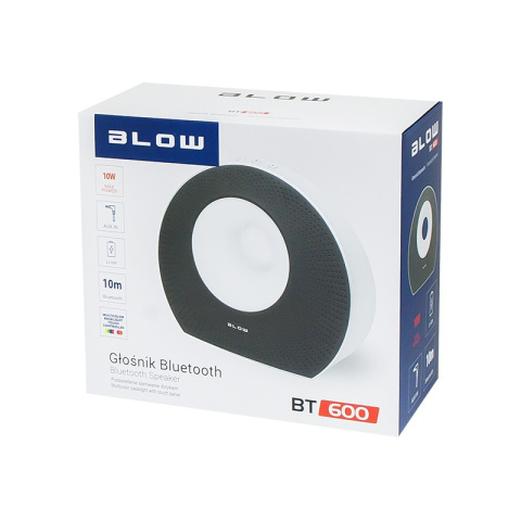 Blow BT600 Głośnik bluetooth 10W multicolor FM Blow BT600 Głośnik bluetooth 10W multicolor FM