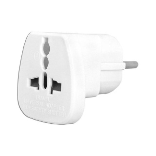 BLOW Przejście adapter AC 230V 10A wtyk UK Wielka Brytania gniazdo PL