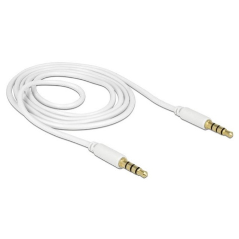 Delock przewód JACK-JACK 3,5mm 4PIN stereo (wtyk-wtyk)