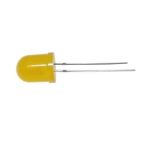 Dioda LED 8mm 3V matowa, żółta Dioda LED 8mm 3V matowa, żółta
