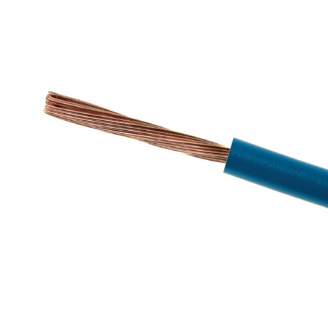 Przewód kabel linka miedziany okrągły 1x0,5 (LgY) 300/500V niebieski Przewód kabel linka miedziany okrągły 1x0,5 (LgY) 300/500V niebieski