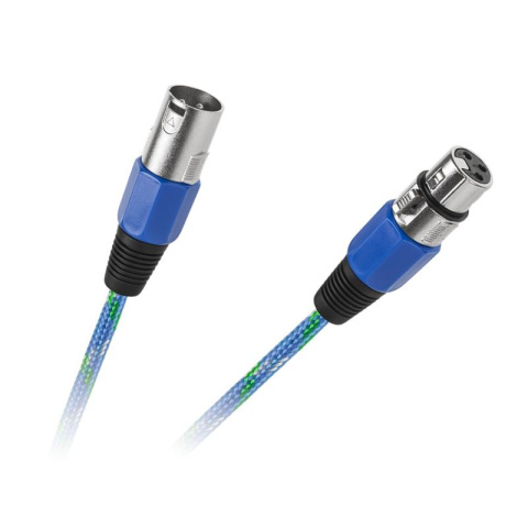 Przewód kabel mikrofonowy Canon przedłużacz XLR wtyk - gniazdo 3M