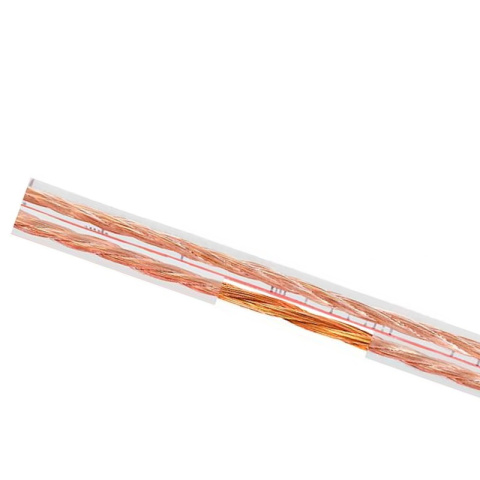 Cabletech przewód kabel głośnikowy 2x1,5 CU OFC przezroczysty Cabletech przewód kabel głośnikowy 2x1,5 CU OFC przezroczysty