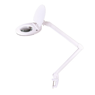 Lampa biurkowa z lupą powiększającą 5D LED 8W 6500K