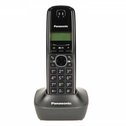 Panasonic KX-TG1611 Dect/Black, cyfrowy telefon bezprzewodowy Panasonic KX-TG1611 Dect/Black, cyfrowy telefon bezprzewodowy