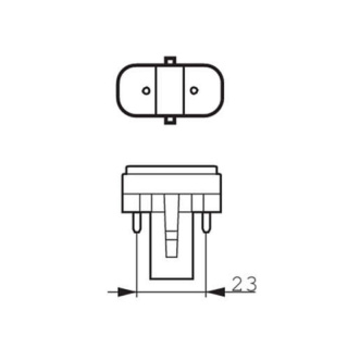 Philips Master świetlówka kompaktowa G23 (2-pin) 11W 4000K PL-S 2P