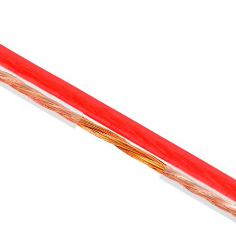 Przewód kabel głośnikowy 2x4 CCA przezroczysty Przewód kabel głośnikowy 2x4 CCA przezroczysty