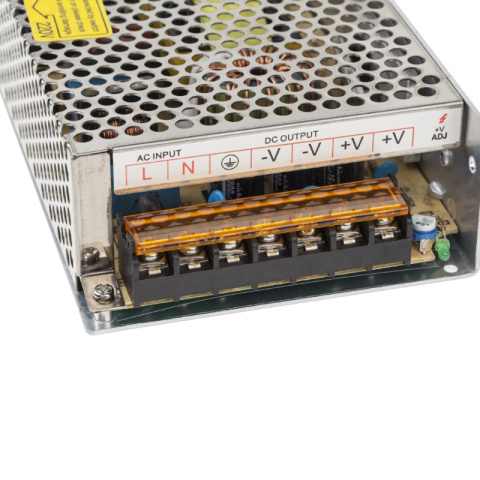 Zasilacz LED 12V 10A 120W IP20 modułowy impulsowy open frame Zasilacz LED 12V 10A 120W IP20 modułowy impulsowy open frame
