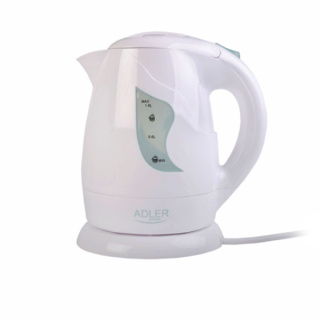 Adler AD08 Czajnik elektryczny 1l 850W biały