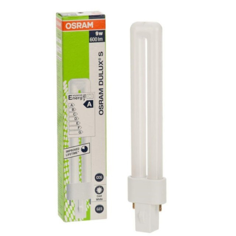 OSRAM DULUX S Świetlówka kompaktowa G23 (2-pin) 9W 4000K