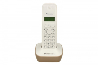 Panasonic DECT KX-TG1611 PDJ telefon bezprzewodowy, beżowy