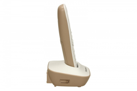 Panasonic DECT KX-TG1611 PDJ telefon bezprzewodowy, beżowy Panasonic DECT KX-TG1611 PDJ telefon bezprzewodowy, beżowy