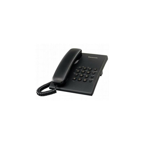 Panasonic KX-TS500 Black tefelon stacjonarny przewodowy czarny Panasonic KX-TS500 Black tefelon stacjonarny przewodowy czarny