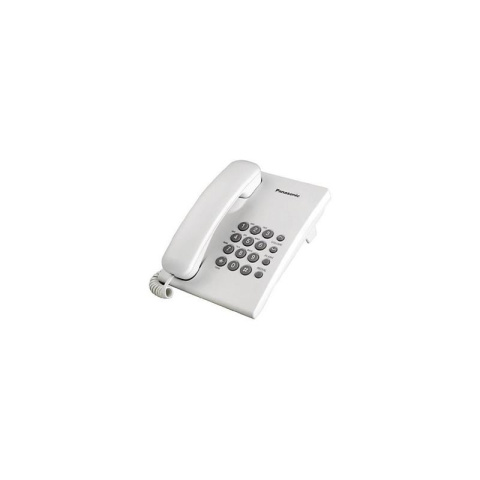 Panasonic KX-TS500 White tefelon stacjonarny, przewodowy, biały