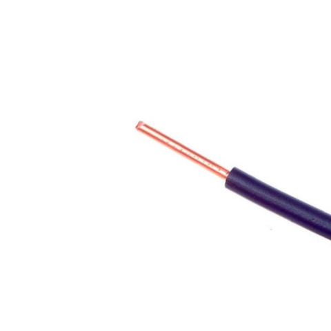 Przewód kabel drut miedziany okrągły 1x2,5 (DY) 450/750V czarny Przewód kabel drut miedziany okrągły 1x2,5 (DY) 450/750V czarny