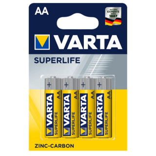 Varta Superlife, Bateria Cynkowo-Węglowa AA (R6, LR06)