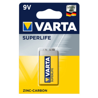 Varta Superlife, Bateria Varta Superlife 9V (6F22)