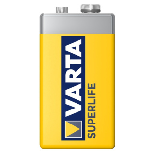 Varta Superlife, Bateria Varta Superlife 9V (6F22)