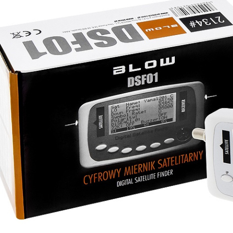 Blow cyfrowy miernik sygnału satelitarnego, SAT-FINDER DSF01 HQ Blow cyfrowy miernik sygnału satelitarnego, SAT-FINDER DSF01 HQ