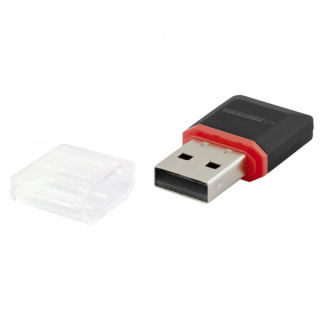 Esperanza Czytnik kart micro SD USB czarny