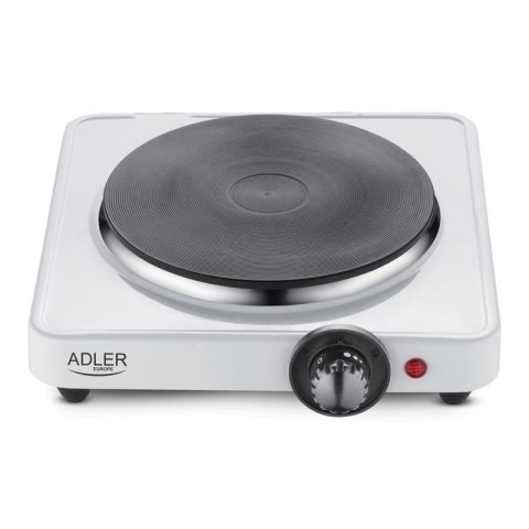 Adler AD6503 kuchenka elektryczna jednopalnikowa 1500W biała Adler AD6503 kuchenka elektryczna jednopalnikowa 1500W biała