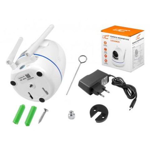 LTC LXKAM20 kamera wewnętrzna obrotowa IP WI-FI 2MP LTC LXKAM20 kamera wewnętrzna obrotowa IP WI-FI 2MP