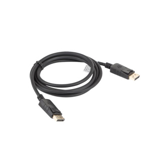 Lanberg Przewód Displayport wtyk - wtyk v1.2 4K czarny 1,8m