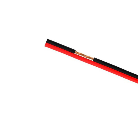 Cabletech przewód kabel głośnikowy 2x0,20 CCA OFC czarno-czerwony Cabletech przewód kabel głośnikowy 2x0,20 CCA OFC czarno-czerwony