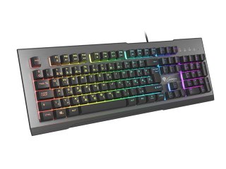 KLAWIATURA DLA GRACZY GENESIS RHOD 500 RGB HU PODŚWIETLENIE RGB GAMINGOWA PROGRAMOWALNA