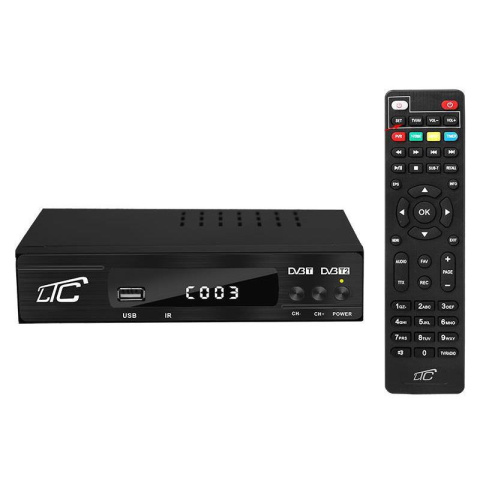 LTC T201 tuner, dekoder do telewizji naziemnej DVB-T2, H.265 HEVC LTC T201 tuner, dekoder do telewizji naziemnej DVB-T2, H.265 HEVC