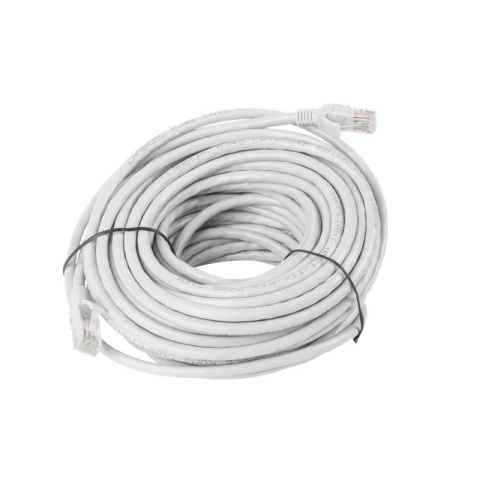Lanberg przewód internetowy patchcord 15M RJ45 kat. 5E szary Lanberg przewód internetowy patchcord 15M RJ45 kat. 5E szary