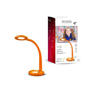 Nilsen Inga PX014 lampka biurkowa LED, pomarańczowa