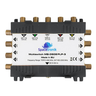 Spacetronik MS-0508PLP-3 multiswitch końcowy, 5 wejść, 8 wyjść