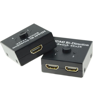 Spacetronik SPH-BIDHD01 Rozgałęźnik Sumator HDMI 1x2 lub 2x1 z przełącznikiem