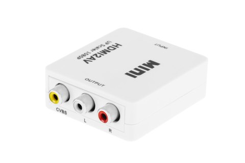 Konwerter sygnału gniazdo HDMI - gniazdo AV - CHINCH CVBS + AUDIO Konwerter sygnału gniazdo HDMI - gniazdo AV - CHINCH CVBS + AUDIO