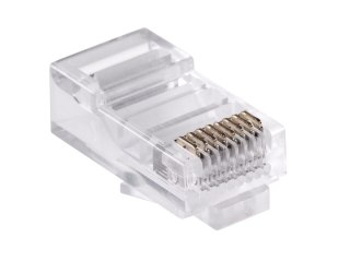 Wtyk telefon. RJ45 8P 8C(drut)