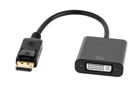 Złącze adapter wtyk DISPLAYPORT - gniazdo DVI (24+5) Złącze adapter wtyk DISPLAYPORT - gniazdo DVI (24+5)