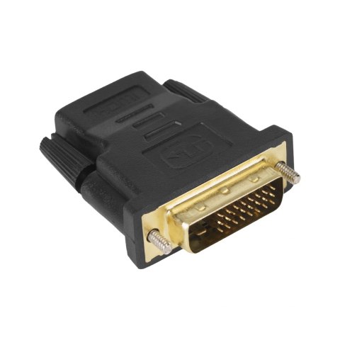 Złącze adapter wtyk DVI (24+1) dual link - gniazdo HDMI Złącze adapter wtyk DVI (24+1) dual link - gniazdo HDMI