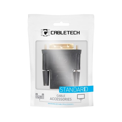 Złącze adapter wtyk DVI (24+1) dual link - gniazdo HDMI Złącze adapter wtyk DVI (24+1) dual link - gniazdo HDMI