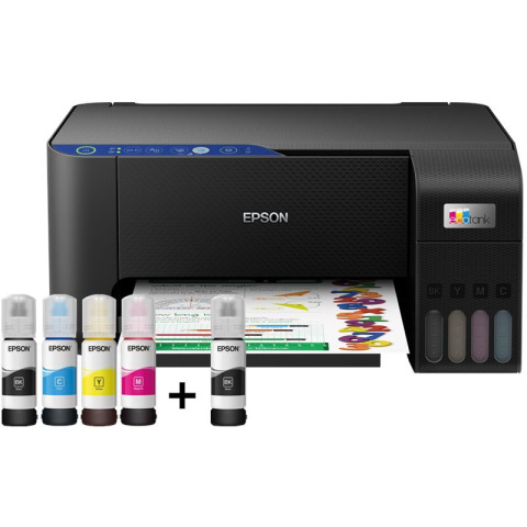 Epson L3251 Drukarka kolorowa Urządzenie wielofunkcyjne 3w1 Wifi