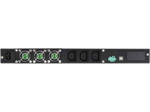 UPS RACK 19" POWERWALKER ON-LINE 1000VA 3X IEC C13, USB/RS-232, LCD, 1U UPS RACK 19" POWERWALKER ON-LINE 1000VA 3X IEC C13, USB/RS-232, LCD, 1U