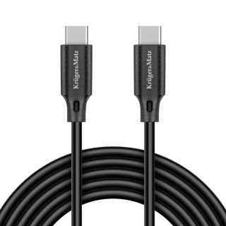 Kabel USB typu C - USB typu C 100 W 2,5 m Kruger&Matz Basic