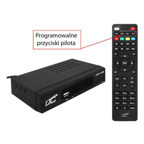 LTC LXDVB1 dekoder do telewizji naziemnej DVB-T2 LTC LXDVB1 dekoder do telewizji naziemnej DVB-T2